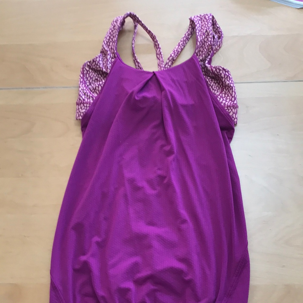 lululemon athletica Purple/Pink Active Tank